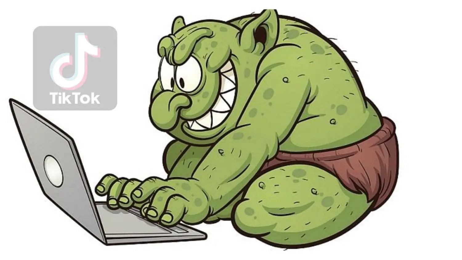 TikTok trolls reporting accounts