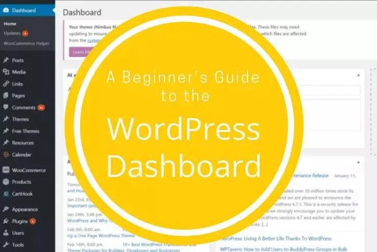 Beginner's guide to the WordPress dashboard